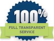 full transparent service icon